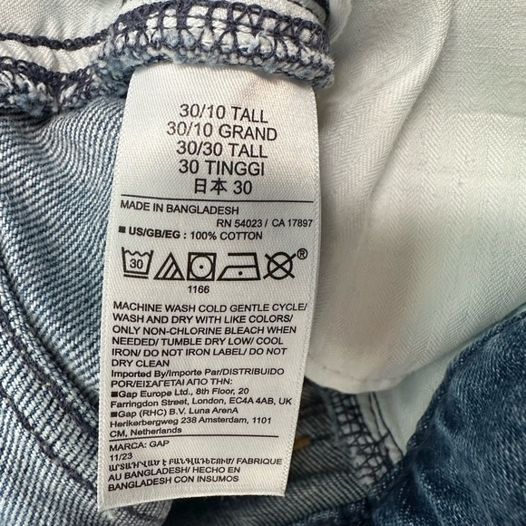 GAP Denim Maxi Skirt, High Rise, Medium Indigo - Picture 10 of 10